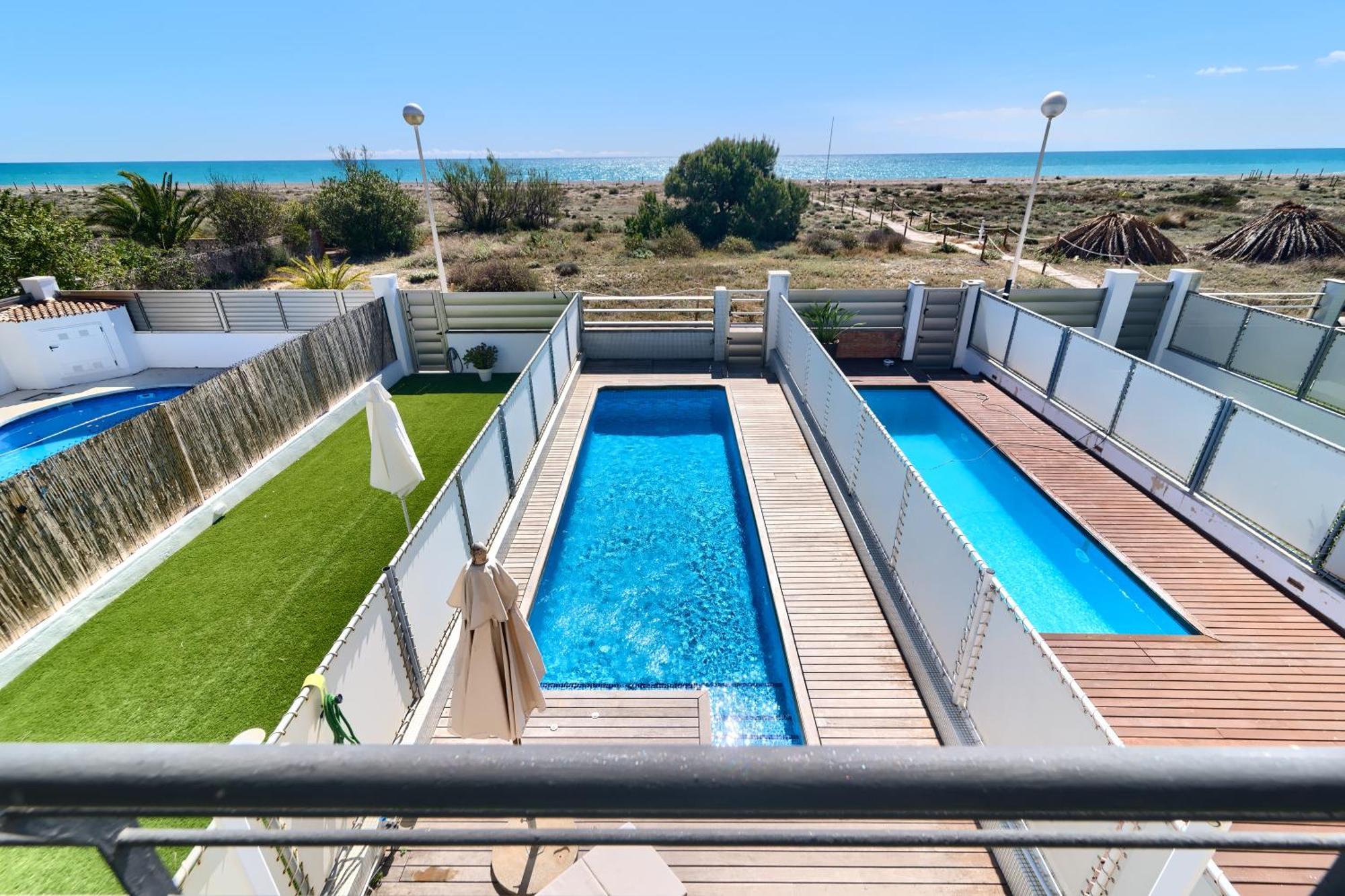 Casa Frente Al Mar Con Piscina Privada Daire Sagunto Dış mekan fotoğraf