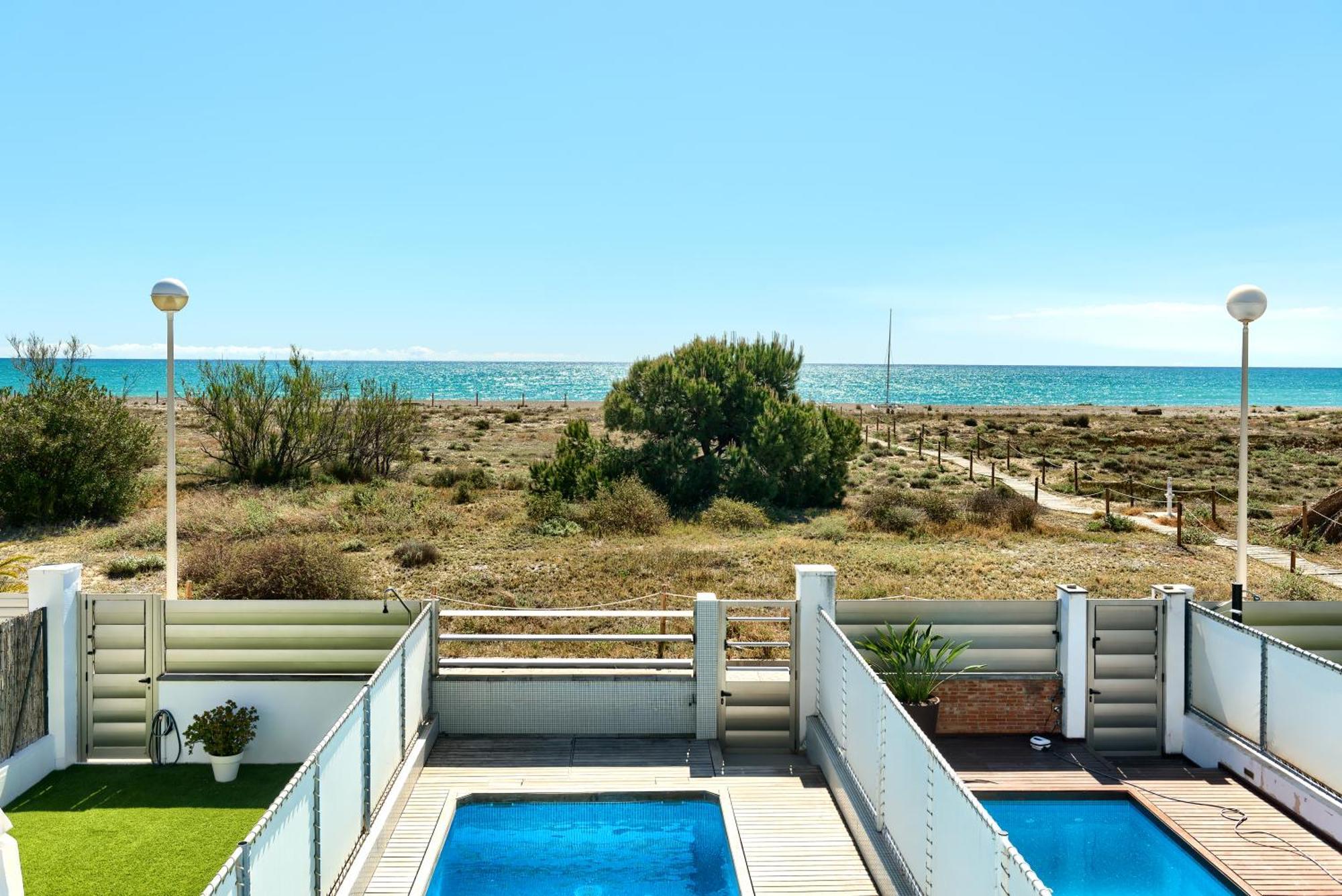 Casa Frente Al Mar Con Piscina Privada Daire Sagunto Dış mekan fotoğraf